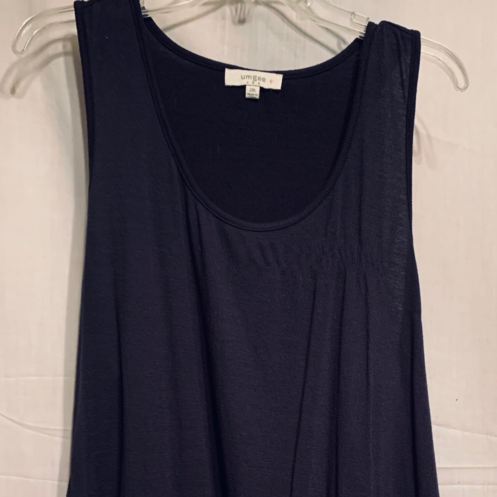 Gray Lace Trimmed Shirt Extender